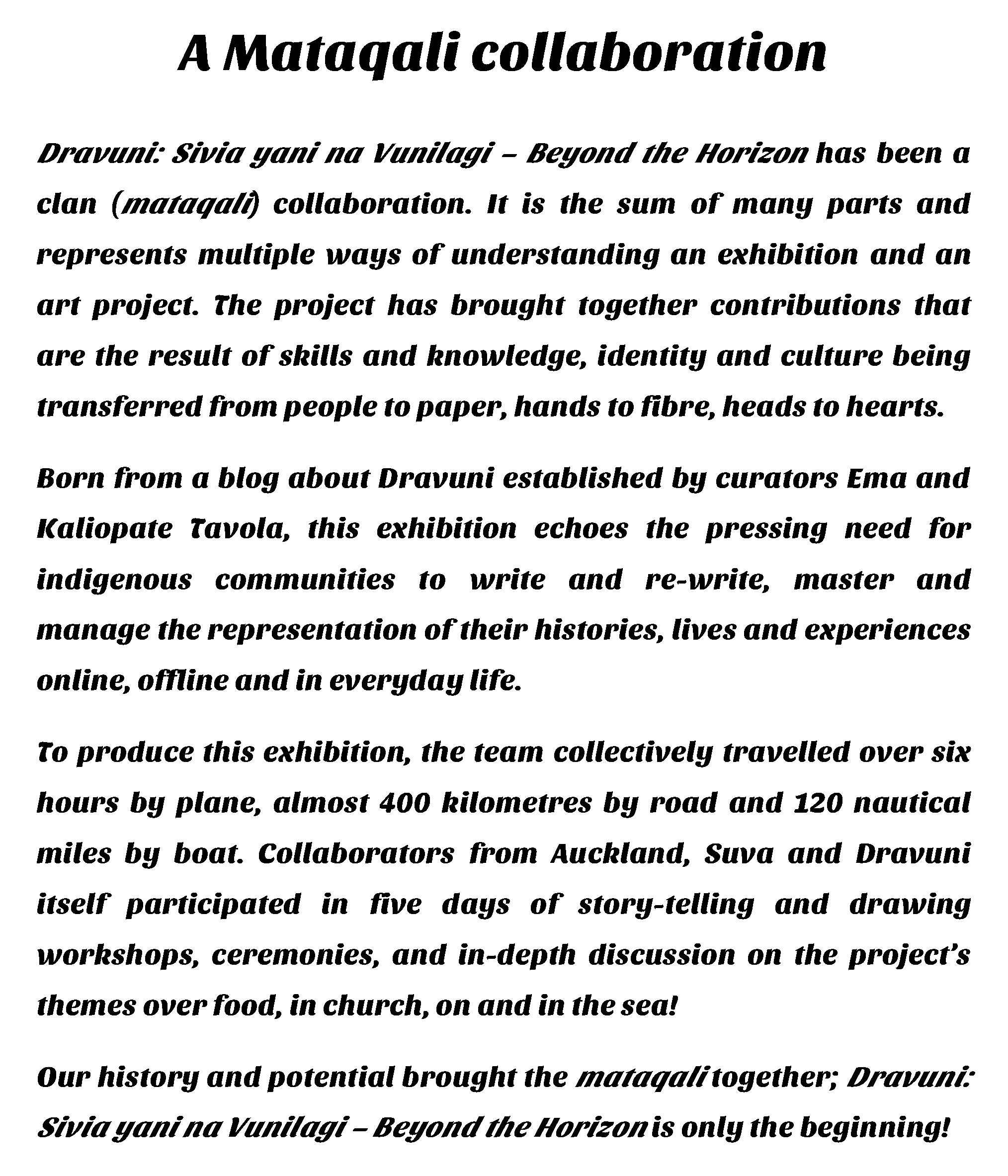 Interpretive Text and Labels CROP